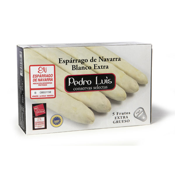 Espárrago blanco de Navarra lata 425 ml