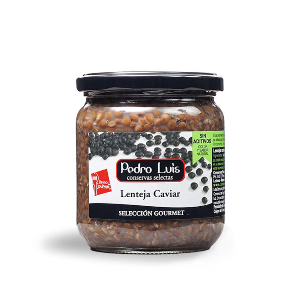 Lenteja caviar