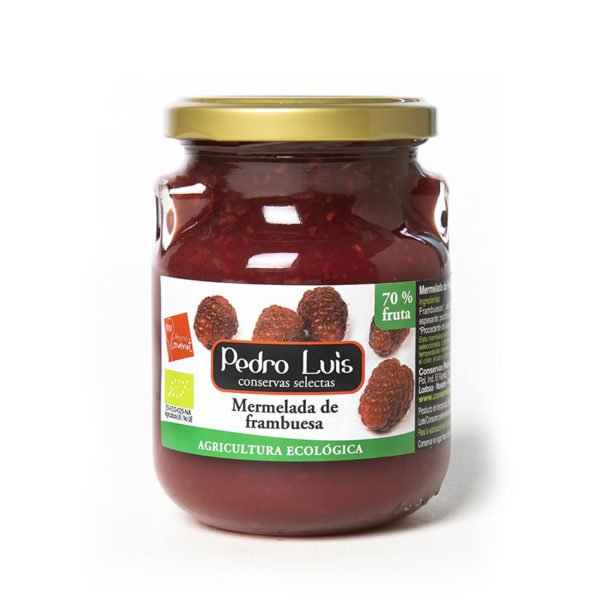 Mermelada de frambuesa Eco