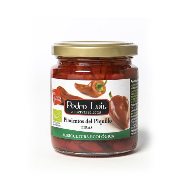 Pimiento Piquillo Tiras de Agricultura Ecológica