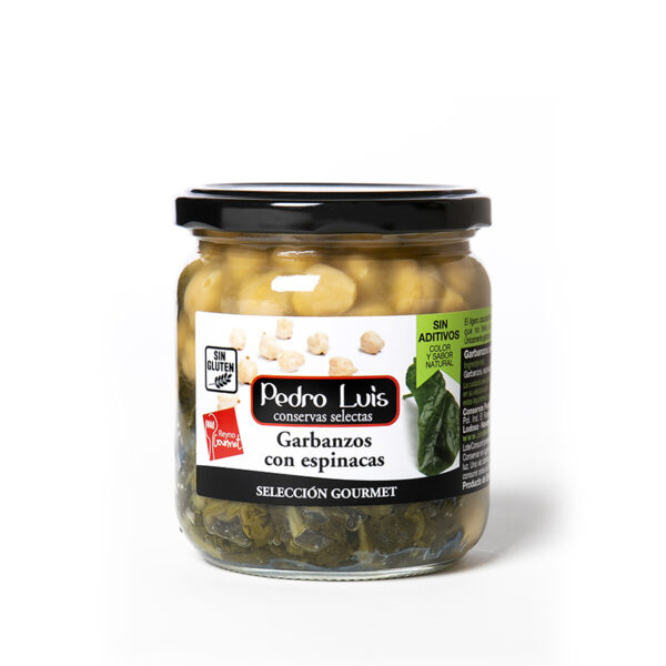 Garbanzo con espinaca 370 ml