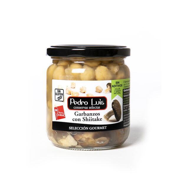 Garbanzo con shiitake 370 ml