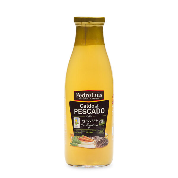 Caldo de pescado ecológico