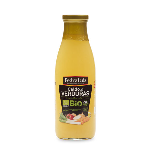 Caldo de verdura ecológica