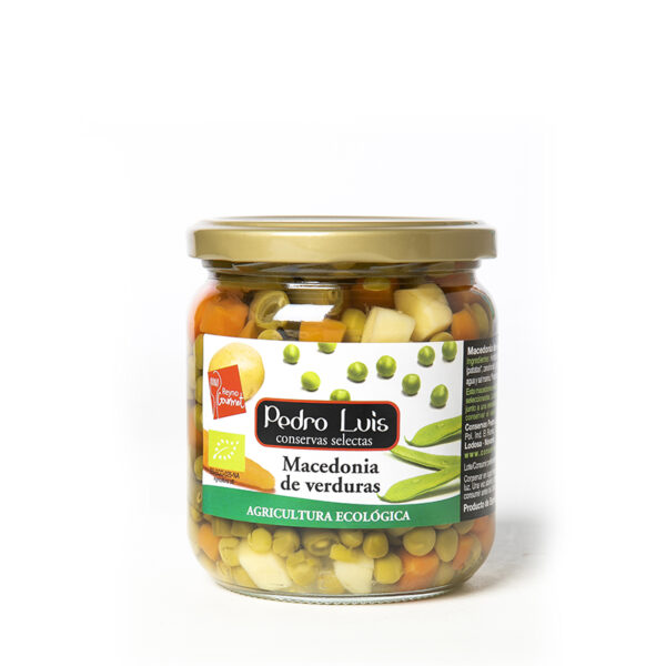 Macedonia de verduras ecológica